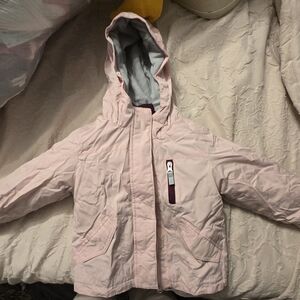 Wonder Nation Light Pink Hooded Puffer Jacket